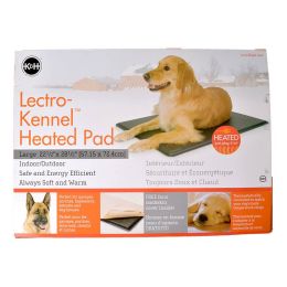 K&H Pet Products Lectro Kennel Heating Pad & Cover - Indoor/Outdoor