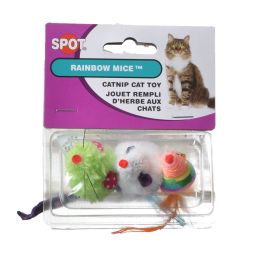 Spot Spotnips Rainbow Mice Cat Toys - Assorted