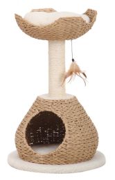 Pet Pals Recycled Paper Cat House with Perch