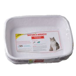 Nature's Miracle Disposable Litter Pan (size: Medium - 16"L x 11"W x 4"H (3 Pack))