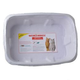 Nature's Miracle Disposable Litter Pan (size: Large - 20.5"L x 15"W x 6"H (2 Pack))