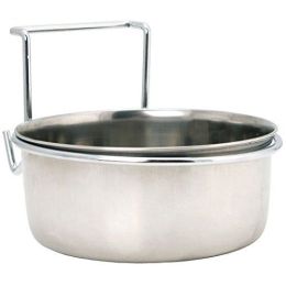 Spot Stainless Steel Hook-On Coop Cup (size: 20 oz (5.5" Diameter))