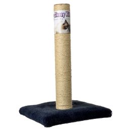 Classy Kitty Cat Sisal Scratching Post (size: 26" High (Assorted Colors))
