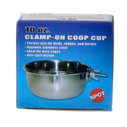 Spot Stainless Steel Coop Cup with Bolt Clamp (size: 10 oz)