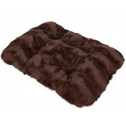 Precision Pet Cozy Comforter Kennel Mat - Brown (size: Size 2000 (23" x 16"))